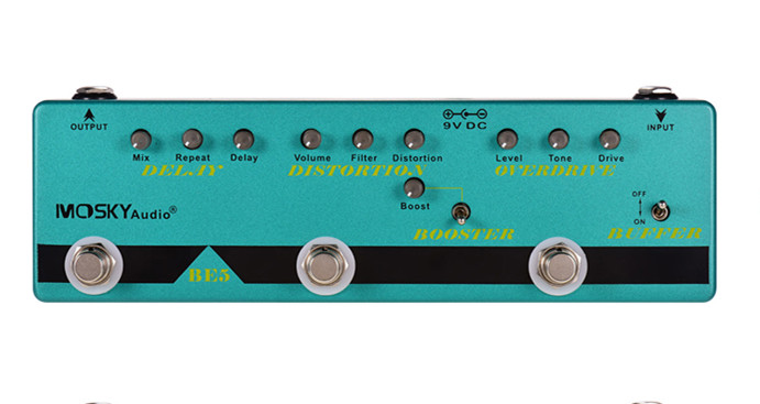 BE5 Multi-Effects Pedal 五合一效果器